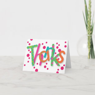 Thank you card