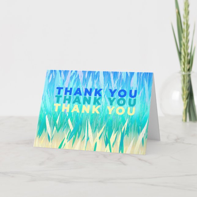 Thank You Card (Front)