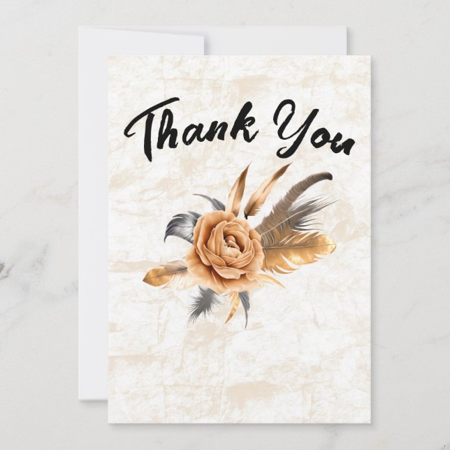 Thank You Card (Front)