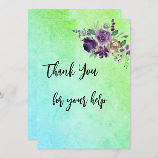 Thank You Card