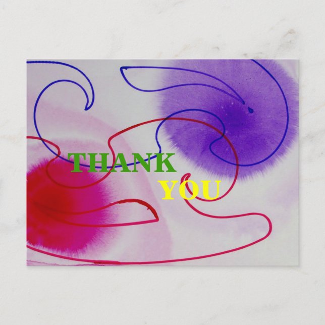 thank you card (Front)