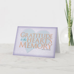 Thank you card