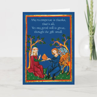 Thank you card