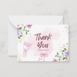 Thank you card