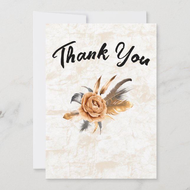 Thank You Card (Front)