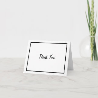 Thank You Card