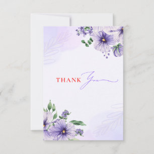 Thank you card
