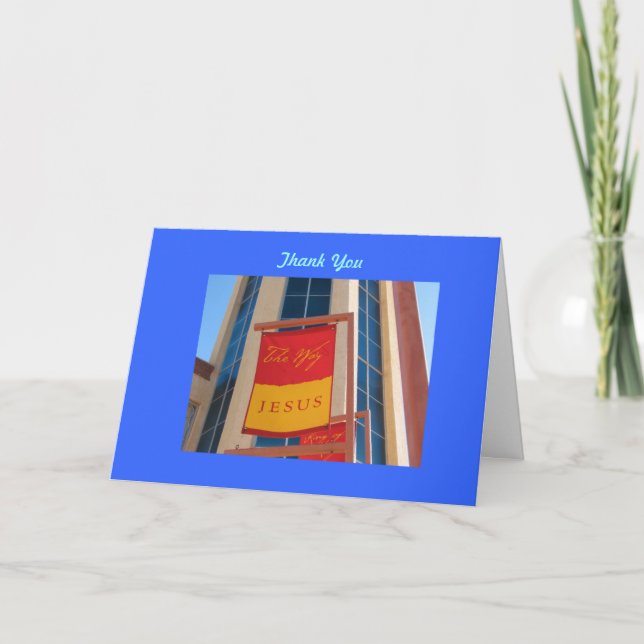 thank you card (Front)