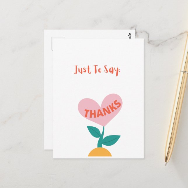 Thank You Card (Front/Back In Situ)