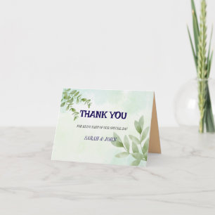 Thank You Card