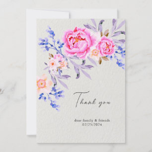 Thank you card