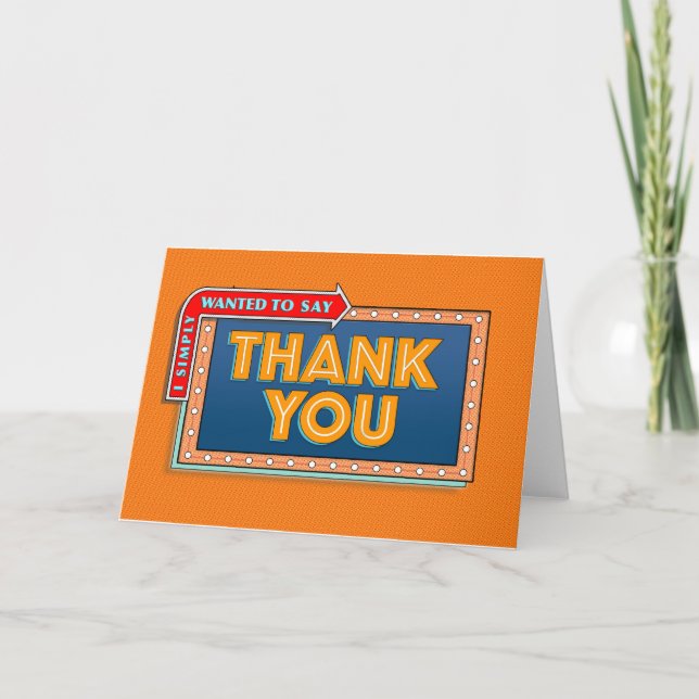 Thank You Card (Front)