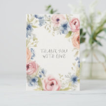 Thank you card