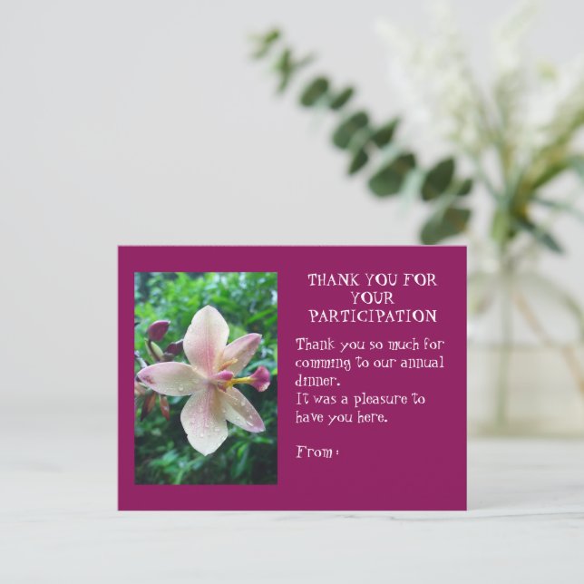 THANK YOU CARD (Standing Front)