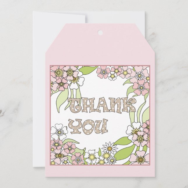Thank you card (Front)