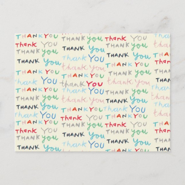 thank you card (Front)