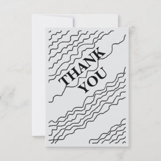 Thank you card