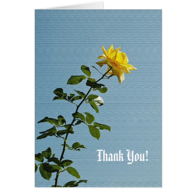Thank You! Card (Front)