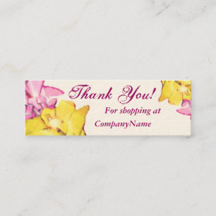 "Thank You" card