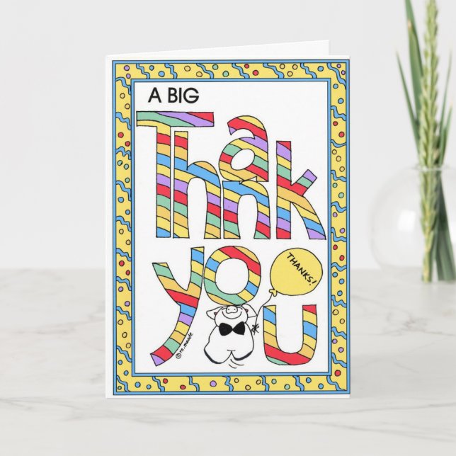 THANK YOU Card (Front)