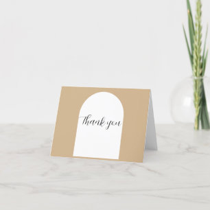Thank you card