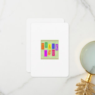Thank You Card