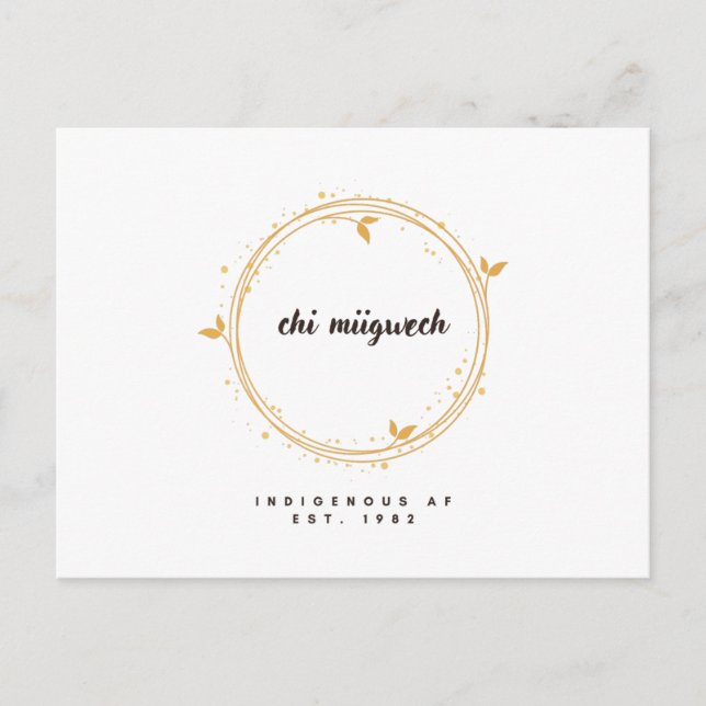 Thank You Card (Front)