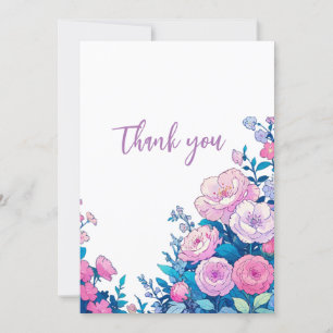 Thank you card