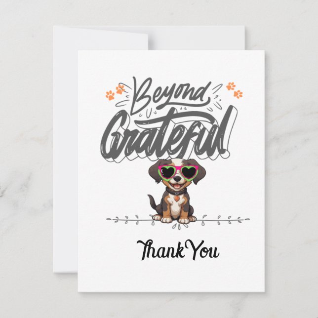 Thank You Card (Front)