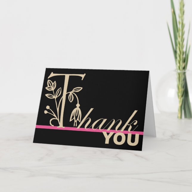 Thank You Card (Front)