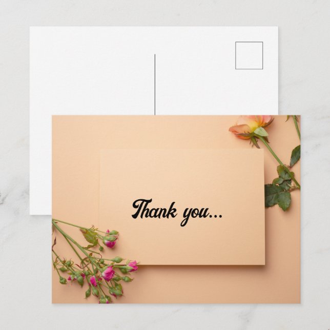 Thank you card (Front/Back)