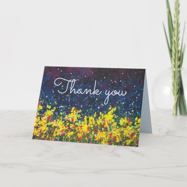 Thank you card (Front)