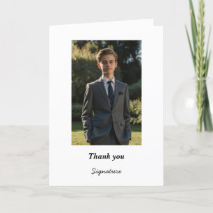 Thank you card