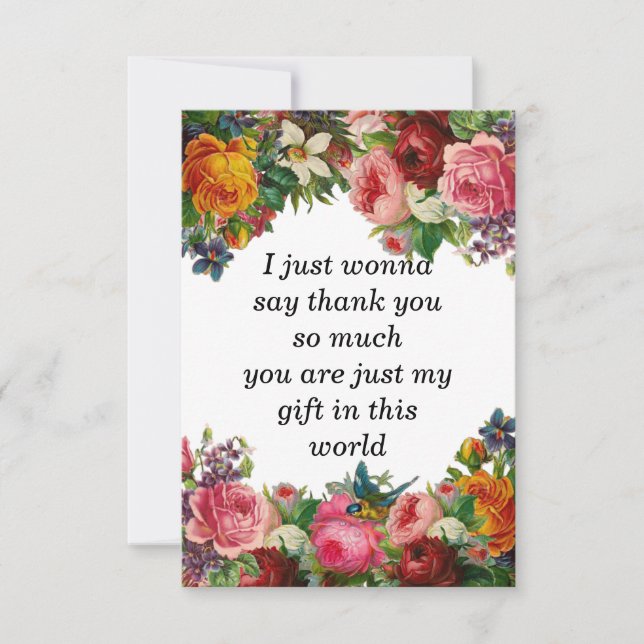 thank you card (Front)