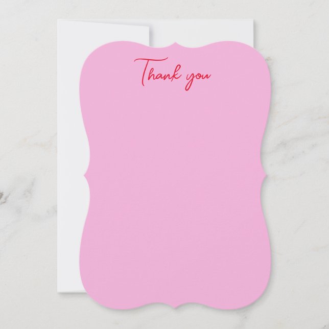 Thank You Card (Front)