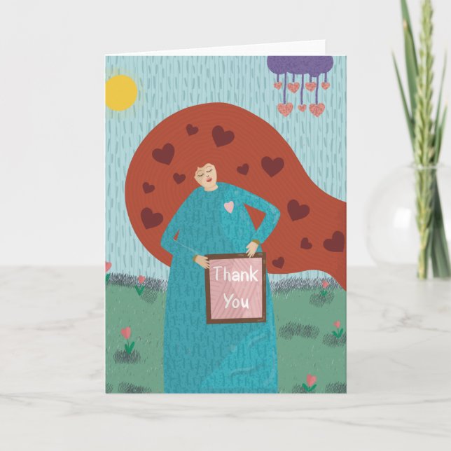 Thank You Card (Blank) (Front)