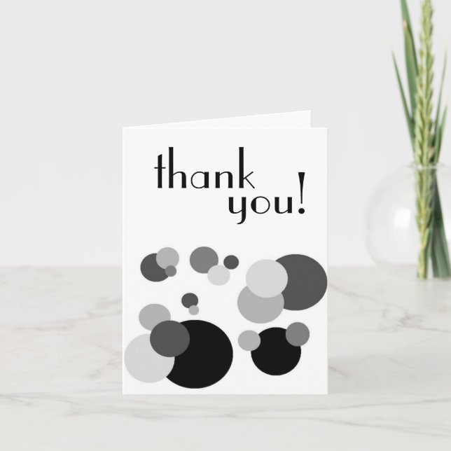 Thank you card - Blank inside (Front)