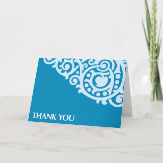 Thank You Card-Blue Card