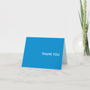 Thank you card--"blue dream" card