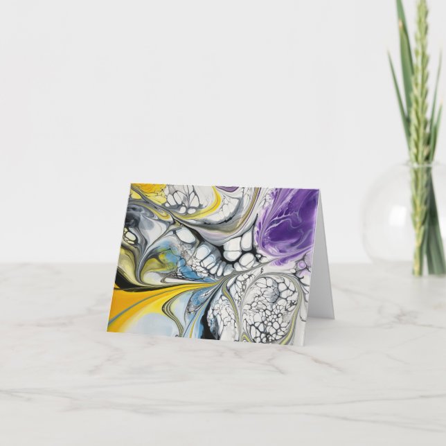 Thank you card.  card (Front)