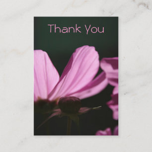 Thank You Card Comos in the Sun Floral Business C