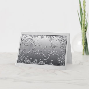 Thank you card - drawing - bas relief