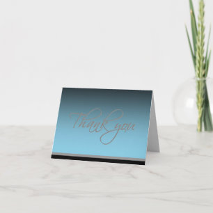 Thank you card - Elegant Glow