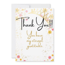 Thank You Card for a Queen