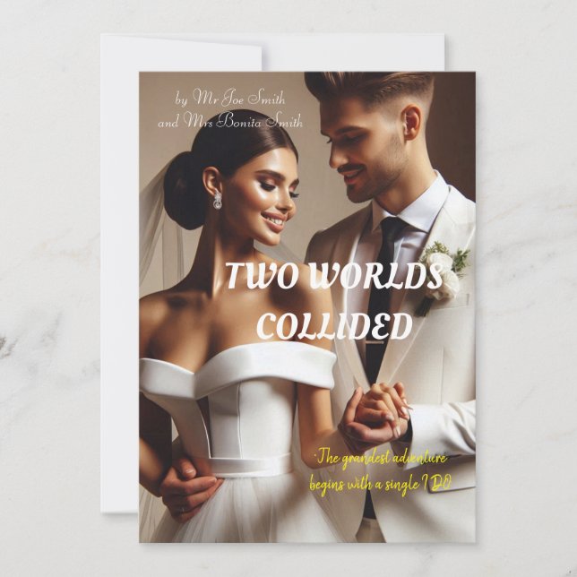 THANK YOU CARD FOR A WEDDING (Front)