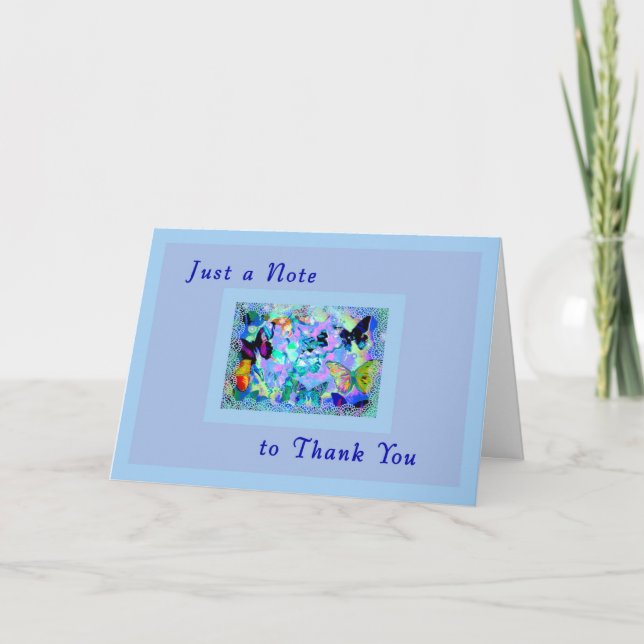 Thank You Card for a Wonderful Time (Front)