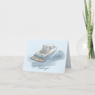 Thank you Card for Beach Wedding