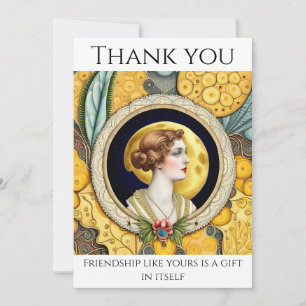 Thank you card for friends