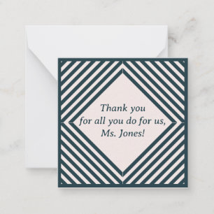 Thank You Card for Teacher