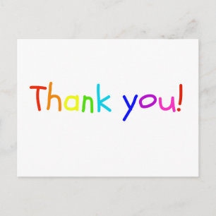 Thank You Card from Child